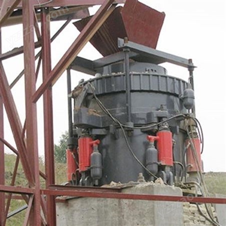 昆重 HP500液压多缸圆锥破碎机 大型河卵石铝矿石粉碎设备