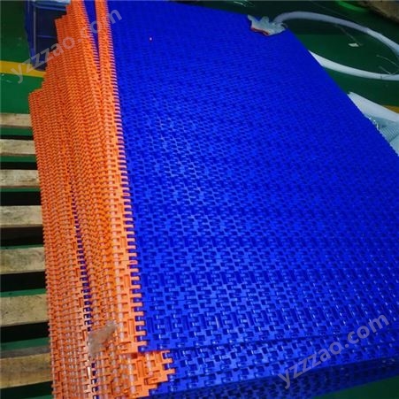 泰阳橡塑加工生产注塑链板 注塑链网 塑料传送带支持定制