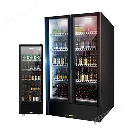东贝展示柜冷藏保鲜柜商用冰柜 饮料柜超市双门冰箱冷藏啤酒柜 HL-LC500NB