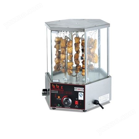 杰冠EB-36-2商用旋转式羊肉串烧烤机 鸡翅烧烤炉电热烤肉串机