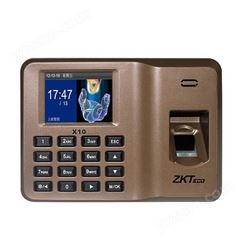 ZKTeco/中控智慧X10 2.4寸彩屏指纹识别考勤机