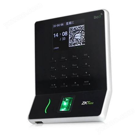 ZKTeco/中控智慧W8 带屏指纹打卡考勤机