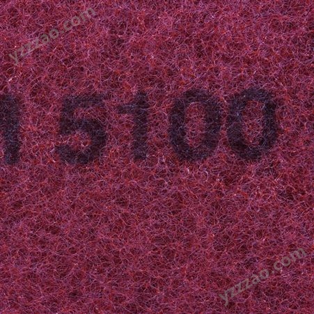 3M 5100 17英寸红色清洁垫抛光清洁垫拉丝布
