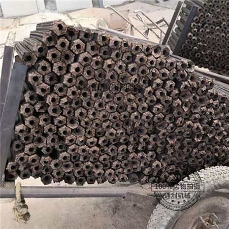 锯末制棒机 机制木炭机生产线 自动截断器 通利50C型高密度木炭挤压机