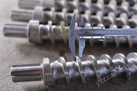 制棒机螺旋推进器 耐磨材质 提升耐久 可定制 通利木炭机厂家