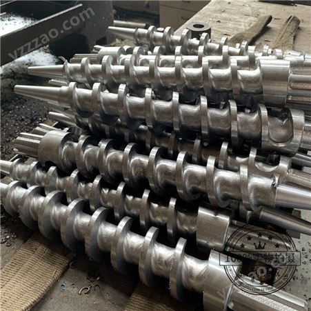 制棒机配件 螺旋推进器 耐磨材质 通利木炭机厂家可根据要求定制