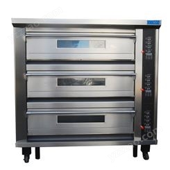 三层六盘电烤箱 三层九盘电烤箱 新麦三层六盘电烤箱