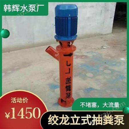 化粪池排污泵 定制加长2米抽粪泵 无阻塞蛟龙抽粪泵 韩辉