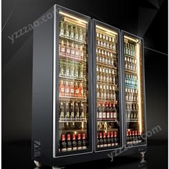 山东华尔HR680PJ饮料展示柜 华尔双门饮料展示柜 便利店饮料展示柜