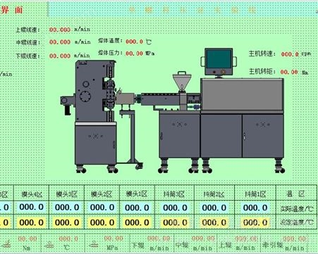 POTOP广州普同 挤出三辊压延实验线|小型压延机 模块化版