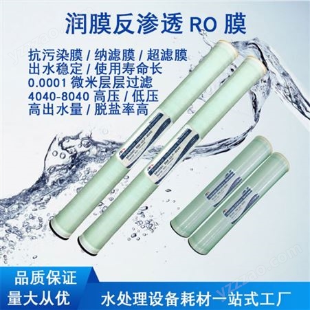 润膜ro膜RM-ULP-4040反渗透膜滤芯过滤水过滤膜 量大优惠