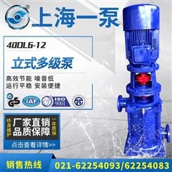 上海一泵40DL6-12型多级离心泵高扬程多级清水泵不锈钢轻型给水泵