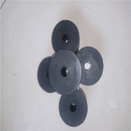 橡胶墩加工定制 圆形橡胶减震块 加工定制异形橡胶制品 复合橡胶弹簧