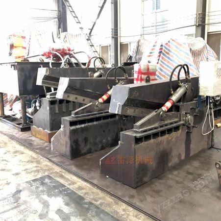 刀口1.2米液化气罐截断机 工地钢筋废料剪切机 350吨鳄鱼式剪板机