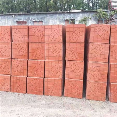 潍坊水泥砖批发商 水泥彩砖 彩色路面砖 中泰常年生产直销