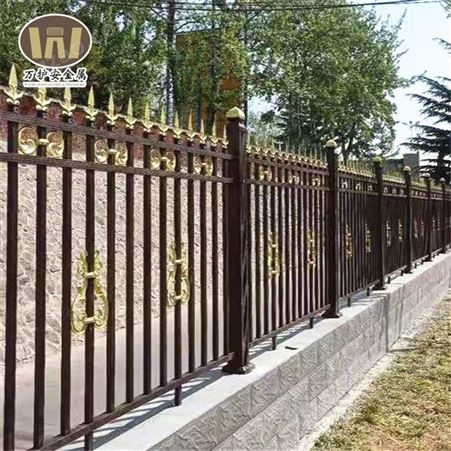 按需定制 铜围墙护栏 庭院围墙铝艺护栏 厂家供应 铝艺护栏围墙栅栏