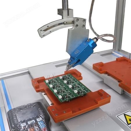 仕金厂家五轴自动剪脚机 电子元器件 针脚剪切数码管切脚平台机