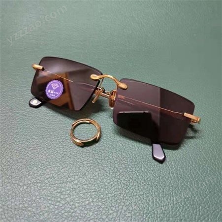 厂家现货 天然水晶太阳镜 清凉润泽 眼睛更舒适 防晒遮阳护目镜