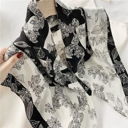 真丝丝巾 韩版雪纺丝巾 大量出售 和林服饰