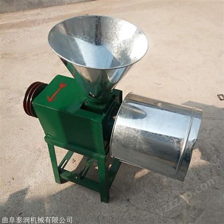 杂粮苞米小麦磨粉机 家用电动磨面机 精细磨面机