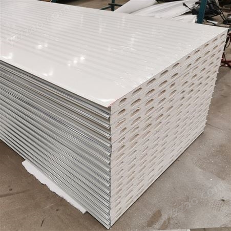 50/75*1150厂家直售 硫氧镁净化板 净化岩棉彩钢板厂