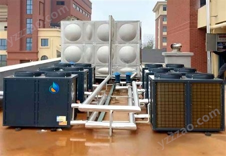 1-800吨量身定制22年专注空气能热水工程 太阳能热水工程 免费提解决方案