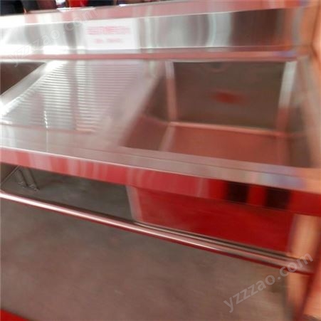 杭州厂家定制不锈钢水池柜 洗菜盆洗碗厨房饭店水槽济拉门储物柜