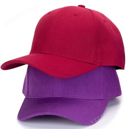  团建帽子定制印字logo刺绣 鸭舌帽旅游宣传志愿者帽 订做棒球帽广告帽