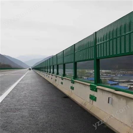 超安 高速公路路声屏障 铁路小区降噪隔音墙 可加工定制