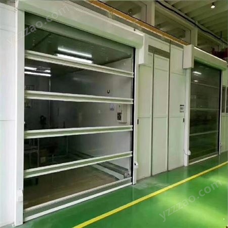 生产工业卷帘门 PVC高速门 k-016电动卷闸门