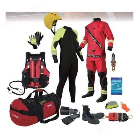 水域救援组合套装冰面救援工具套装消防员潜水救援装备包工具套装