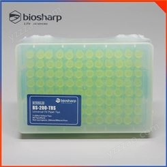 灭菌吸头 Biosharp TRS 1-200ul盒装灭菌吸头 易实验耗材
