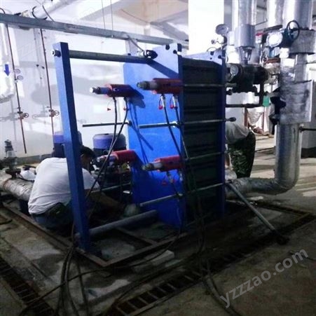北京市板式换热器液压夹紧器使用方法