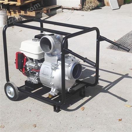 明捷户外可移动便携式柴油机抽水泵柴油机自吸泵小型便携式应急抽水泵