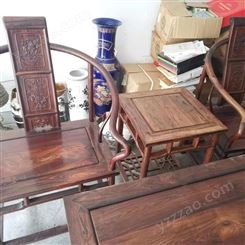上海回收二手红木家具，老红木家具回收-价格高，服务好