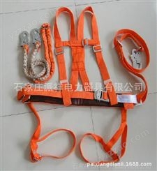 派祥厂家供应锦纶材电工安全带 爬电线杆电力安全带