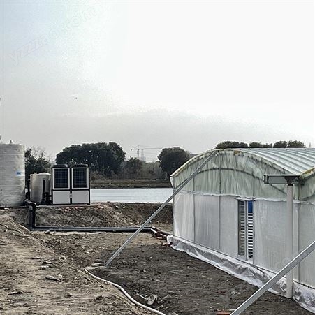 江苏南通养殖场虾池空气能恒温 空气能恒温热泵 亿家人空气源热泵热水机组