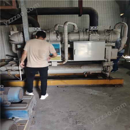 回收溴化锂冷水机组 广东本地空调二手回收  冰蓄冷设备价格