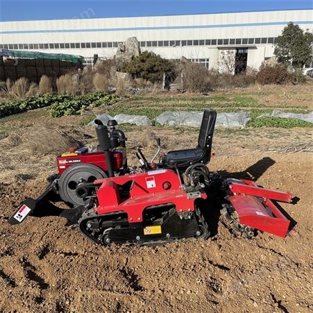 25马力水旱两用履带旋耕机 可配备多种配件 菜园开沟施肥机