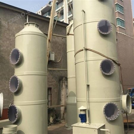 工业废气处理设备 pp空气净化塔 风阻300pa 简易操作