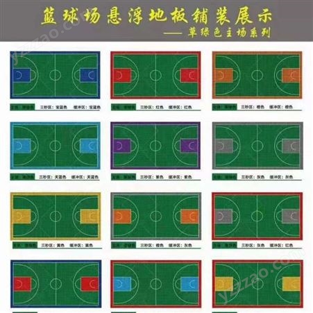 炫视达运动地板悬浮地板人造草坪篮球场幼儿园专用防滑垫
