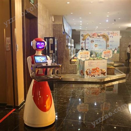 四代瓦瓦智能送餐机器人用途 卡特餐厅语音机器人