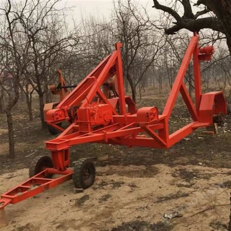 10吨电缆放线车可移动式线盘拖车