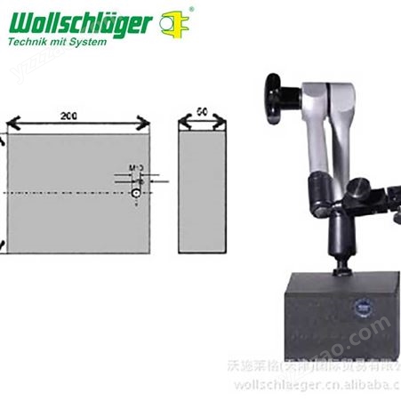 德国沃施莱格wollschlaeger磁性表座活动臂磁性表座万向 黄油加注设备