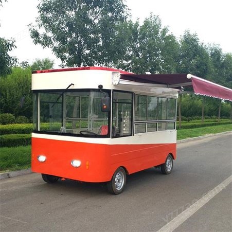 郑州小吃车厂家 多功能餐车订做 冰激凌售卖车