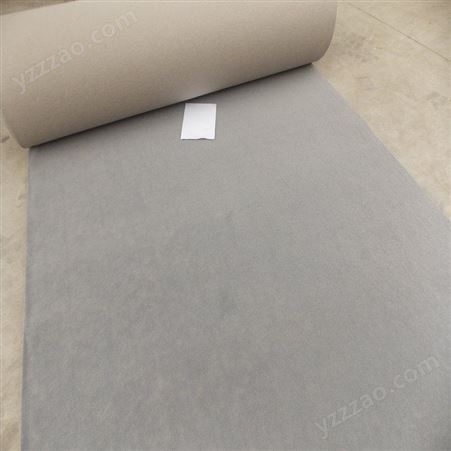 上海Huiyue/辉月 展览地毯 婚庆地毯 展会地毯浅灰色平面 浅灰色拉绒地毯