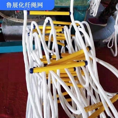 鲁展化纤绳网商家直销高空作业安全绳 登山攀爬绳 消防救援安全绳可定制