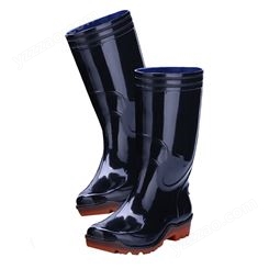 信霆 勞保雨鞋男士防水防滑耐磨 加厚牛筋底防護靴中筒工作雨靴