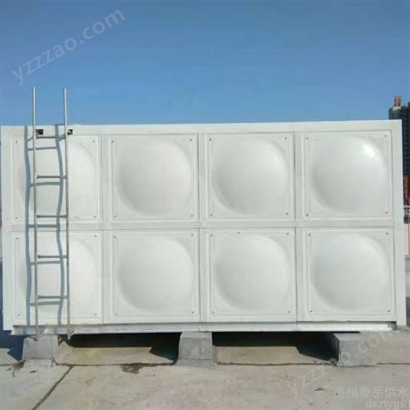 泰岳不锈钢保温水箱 组合式消防储水箱 圆形保温不锈钢水箱 镀锌保温水箱