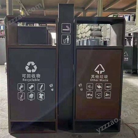 昆明垃圾桶定制 来图定制分类垃圾桶 不锈钢垃圾桶